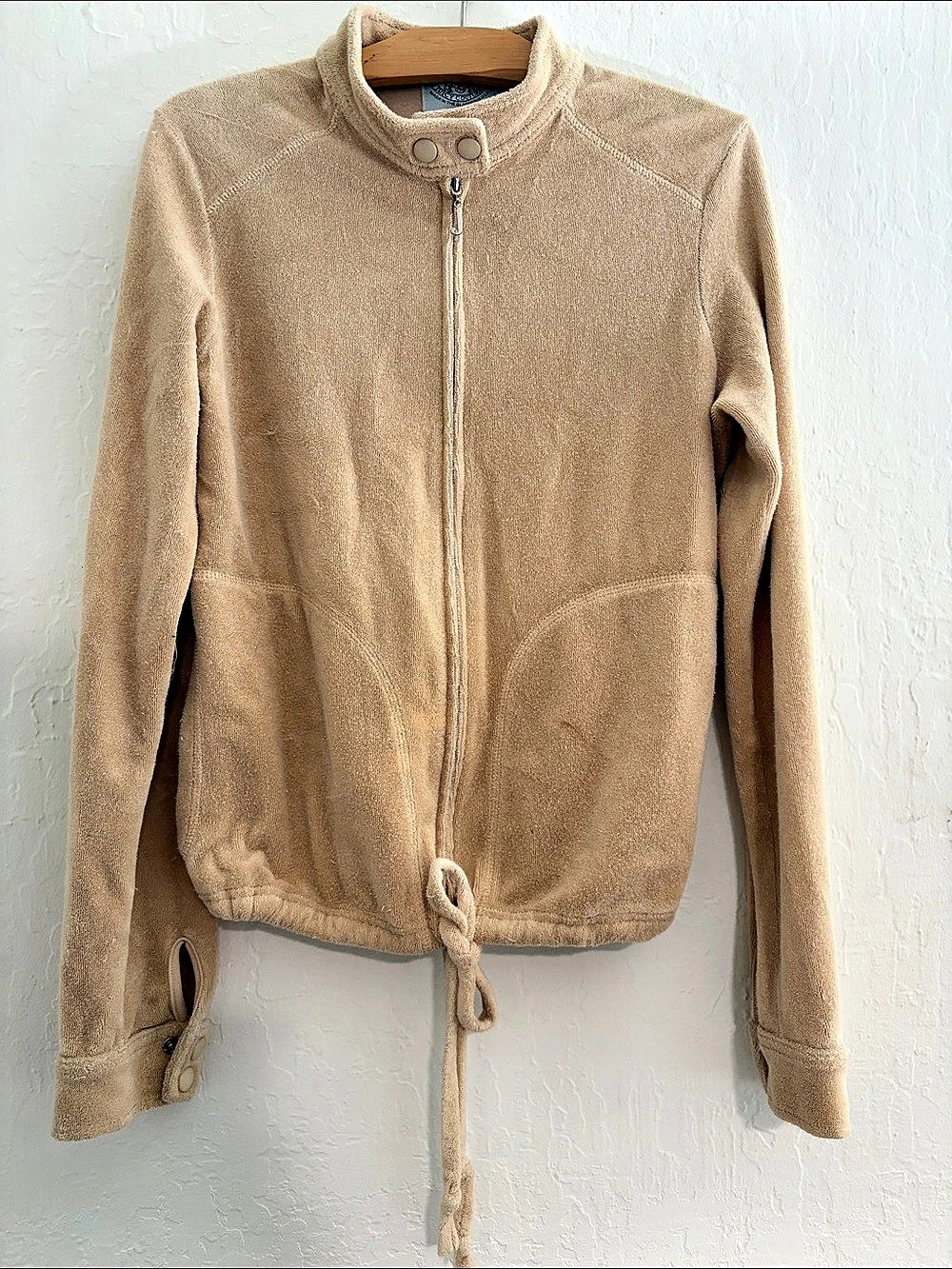 Juicy Couture Women's Zip Front Jacket in Brown